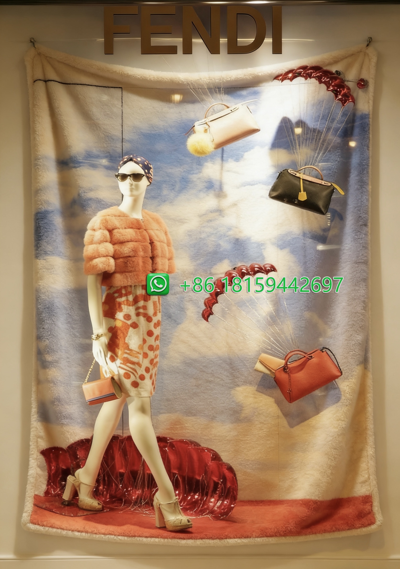 Fendi Throw Blankets